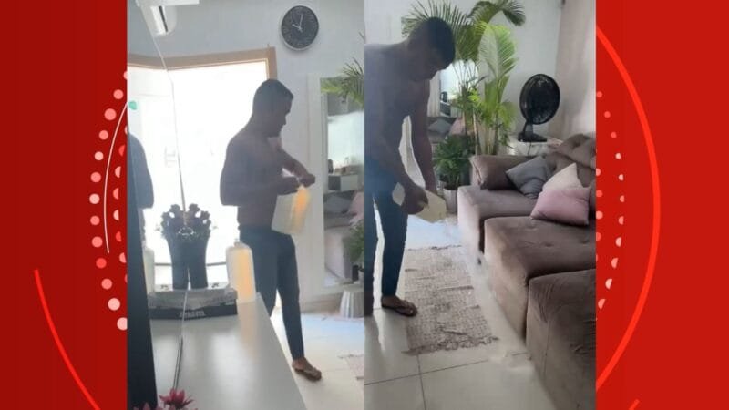 Homem Incendeia Apartamento com Esposa Grávida em Porto Velho
