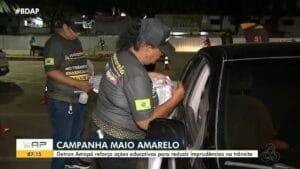 Campanha Maio Amarelo: Alerta sobre o Uso de Celular ao Volante e Seus Riscos