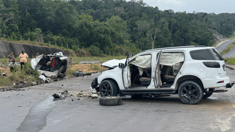 Grave Acidente na Zona Norte de Manaus Resulta em Uma Morte e Três Feridos
