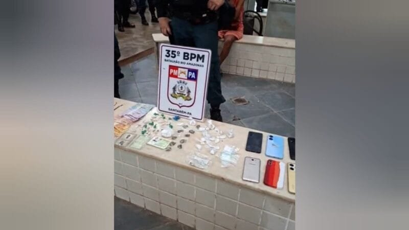 Polícia Militar Desmantela Ponto de Tráfico em Santarém e Prende Família Inteira