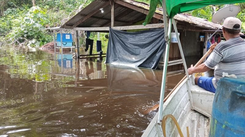 Cheia do Rio Araguari Impacta Comunidades e Sede do ICMBio no Amapá