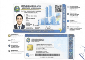 ALE-RO Implementa Carteira de Identidade Funcional com Chip e QR Code para Deputados Estaduais