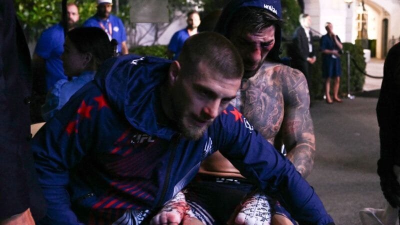 Islam Makhachev provoca Ilia Topuria após derrota no UFC Casa Branca