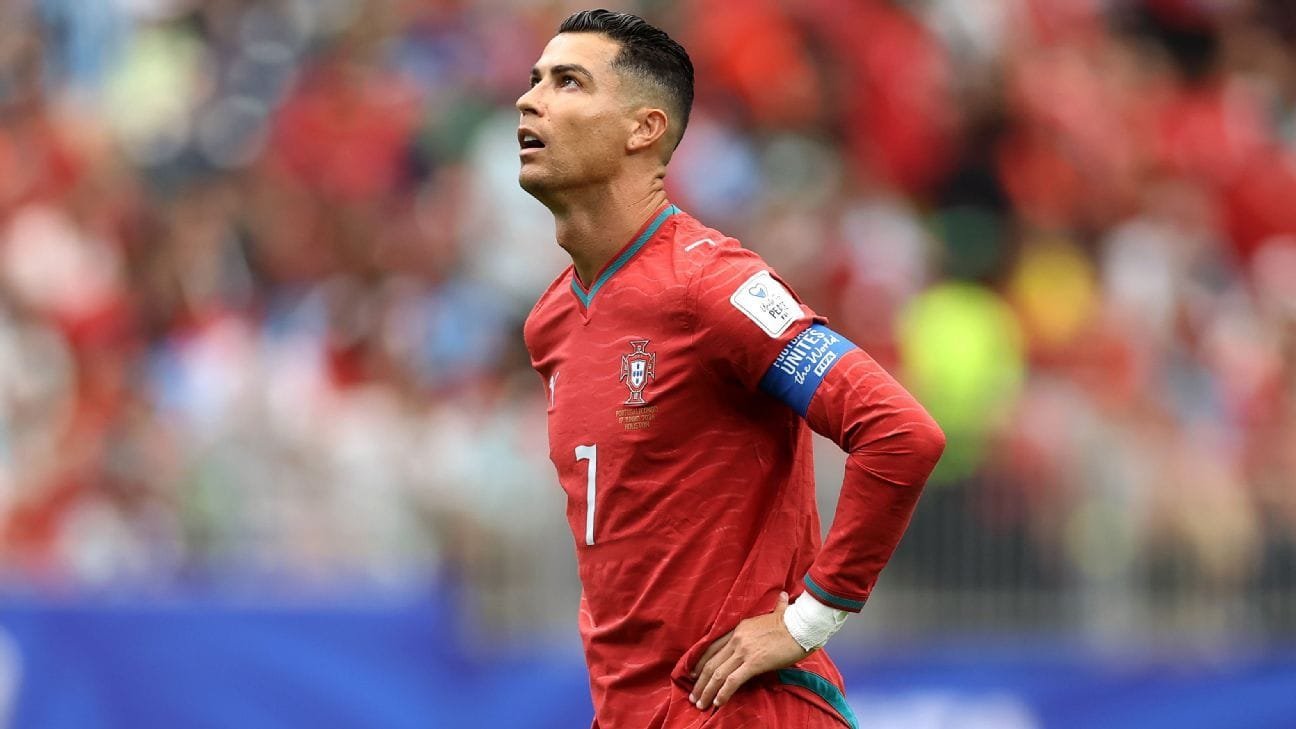 Portugal empata e Cristiano Ronaldo tem desempenho discreto em partida decisiva