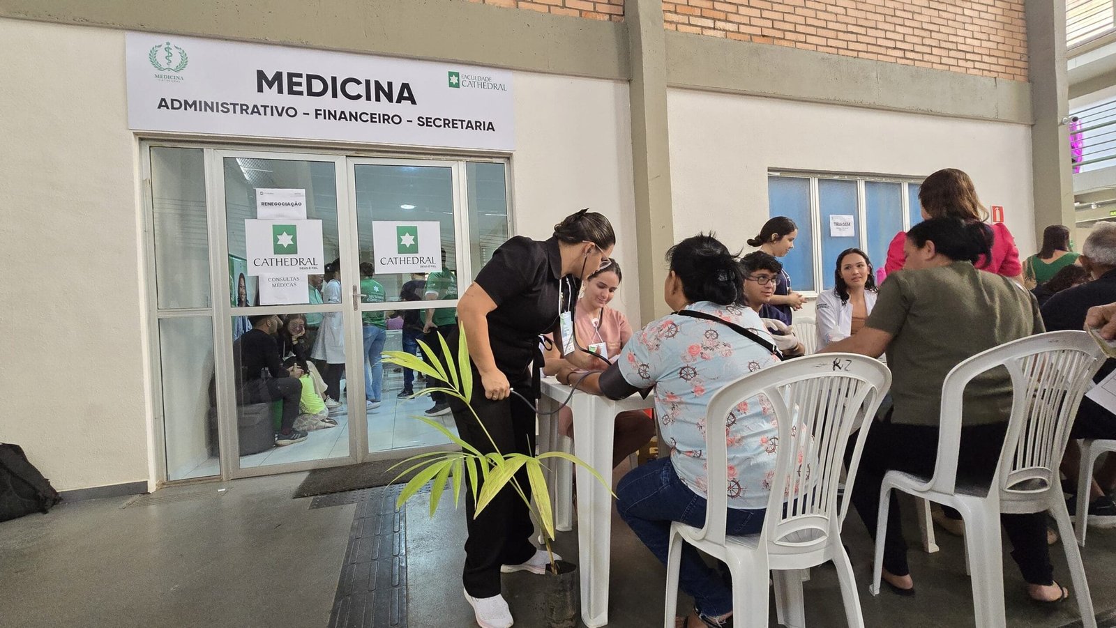 Faculdade Cathedral Realiza Ação Gratuita de Saúde em Boa Vista