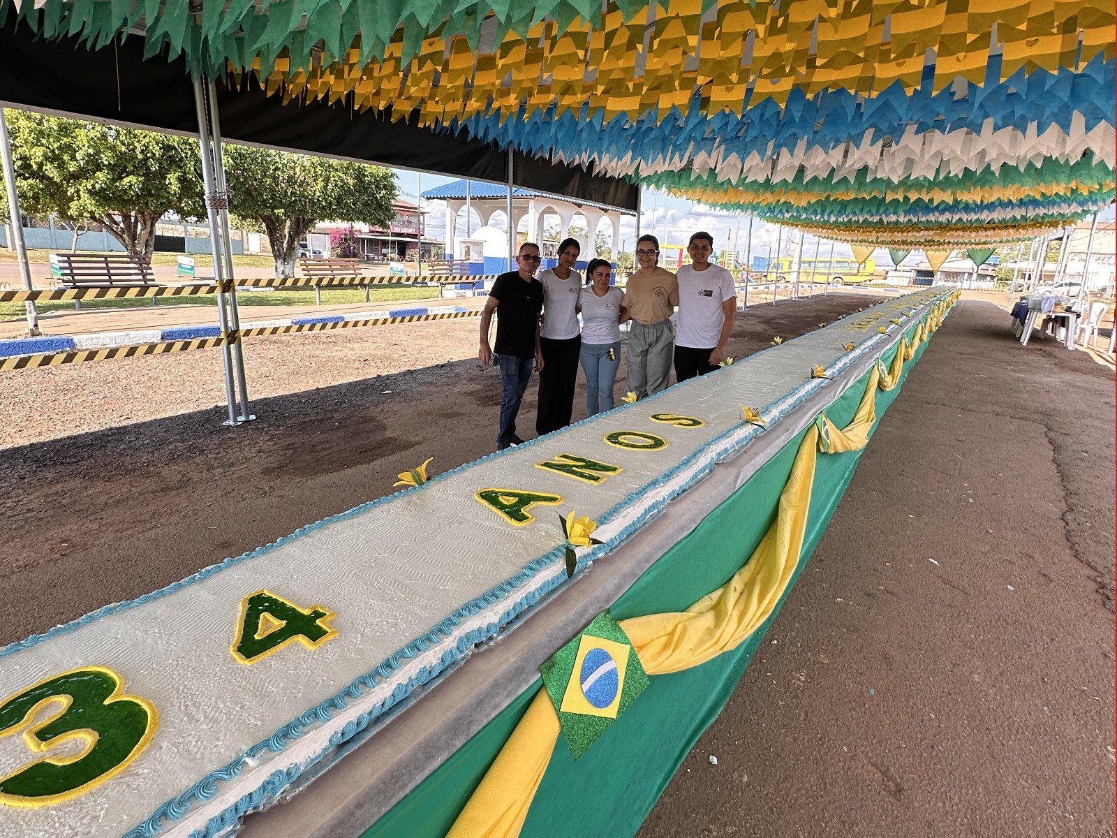 Bujari Celebra 34 Anos com Bolo Gigante de 34 Metros e Atrações Culturais