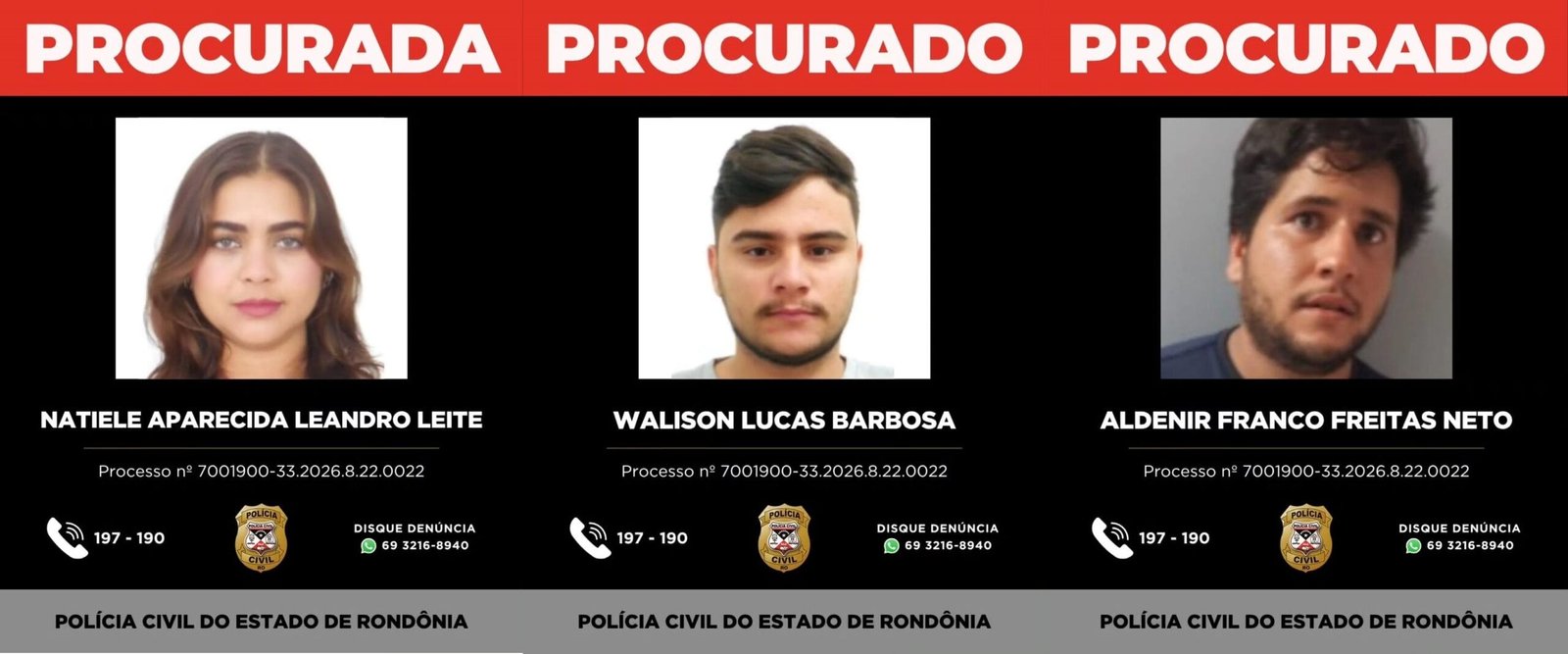 Polícia Identifica Foragidos Relacionados à Morte de Advogado em Rondônia