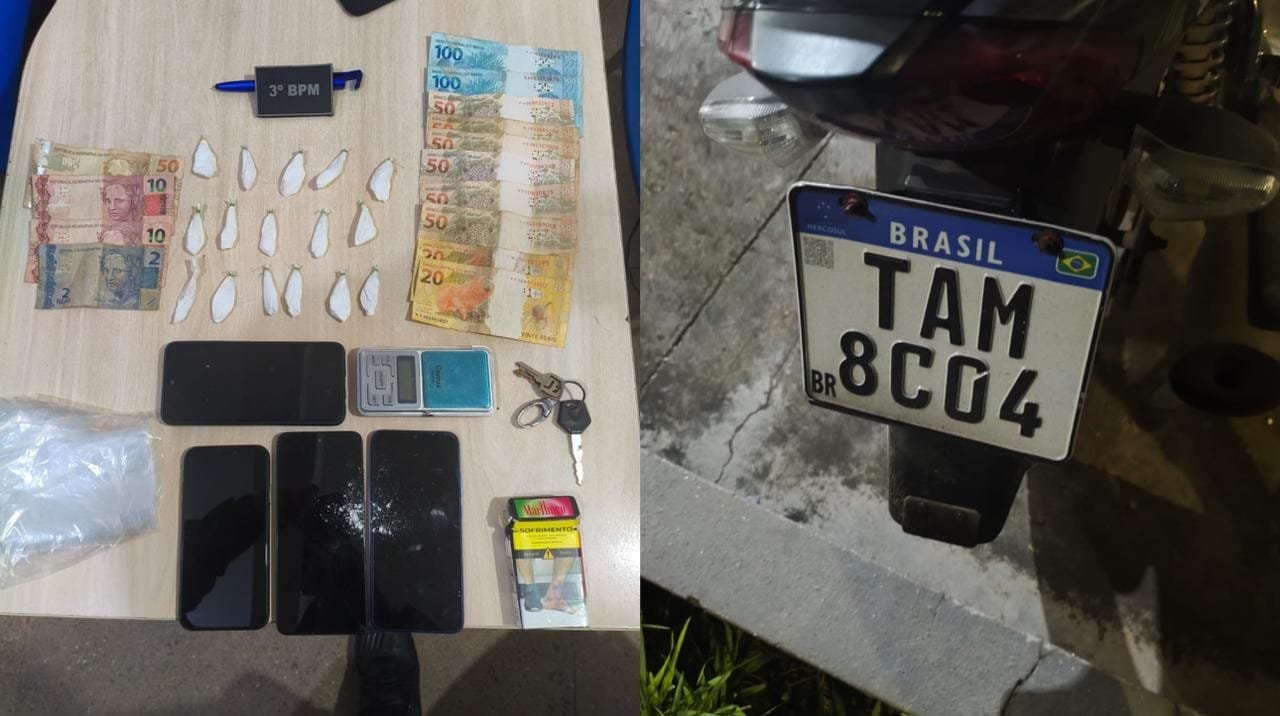 Apreensão de Drogas em Santarém: Polícia Militar Detém Dois Suspeitos