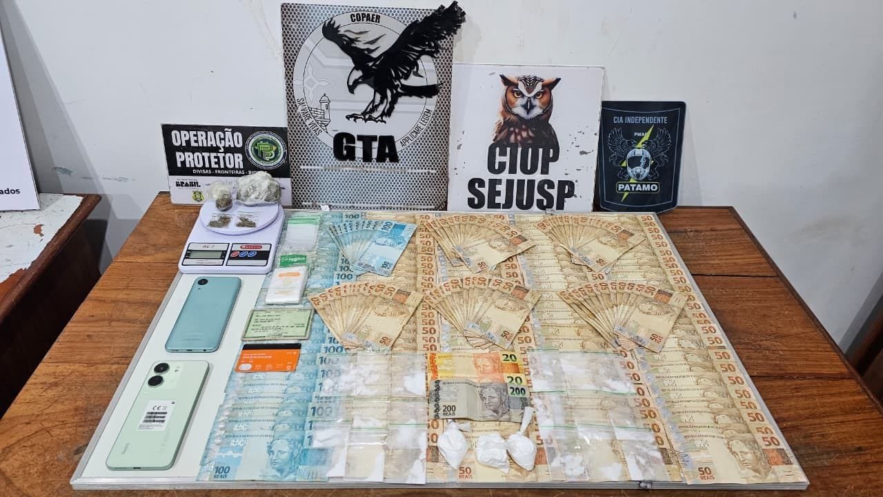 Mulher é Detida com Drogas e Dinheiro em Operação de Combate ao Tráfico em Macapá