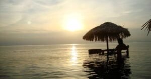 Por do sol Pindobal