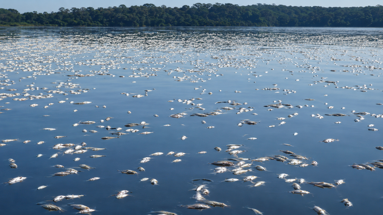 ICMBio Apura Mortalidade de Peixes no Lago do Cuniã em Porto Velho