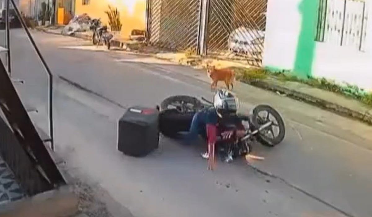 Motociclista Sofre Acidente em Buraco na Zona Norte de Manaus