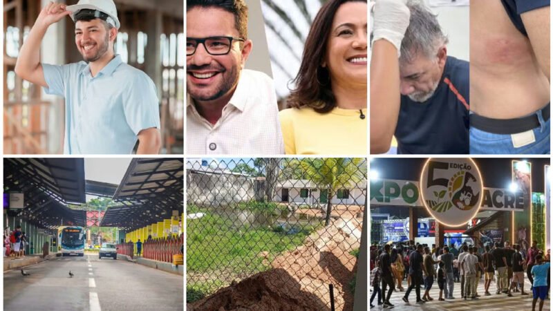 Acre em foco: suspensão da Expoacre, crise no transporte e violência marcam a semana