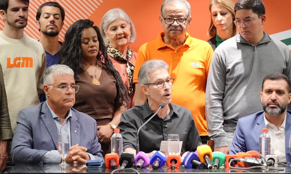 Convenção do Novo em Brasília confirma Romeu Zema como candidato à presidência nesta segunda-feira
