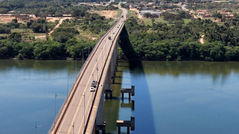 Ponte sobre o Rio Tocantins, inaugurada há menos de 20 anos, precisará ser completamente reconstruída