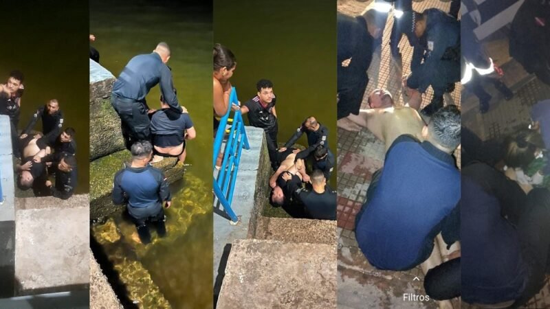 Policiais Militares Resgatam Homem em Afogamento no Rio Tapajós em Santarém