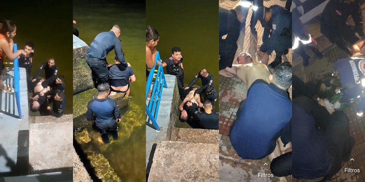 Policiais Militares Resgatam Homem em Afogamento no Rio Tapajós em Santarém