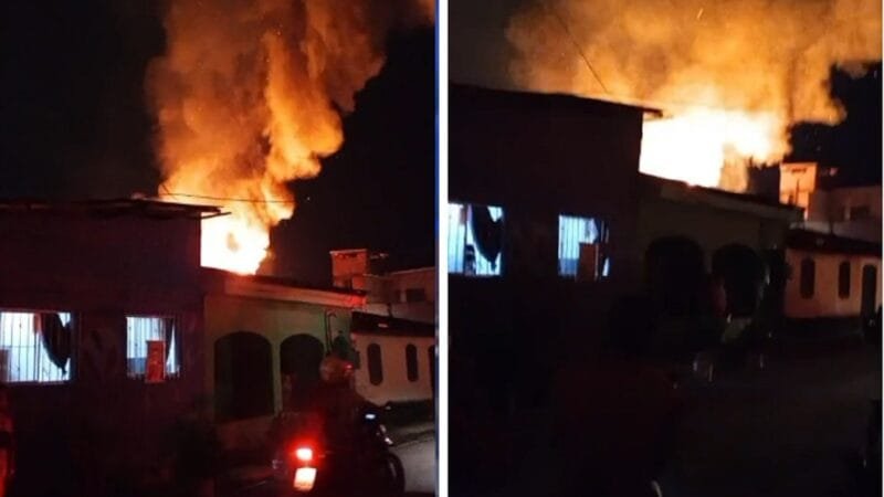 Incêndio Devastador em Breves: Três Residências Destruídas e Uma Vítima com Queimaduras