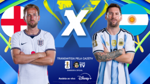 Inglaterra e Argentina: Acompanhe o Confronto em Tempo Real