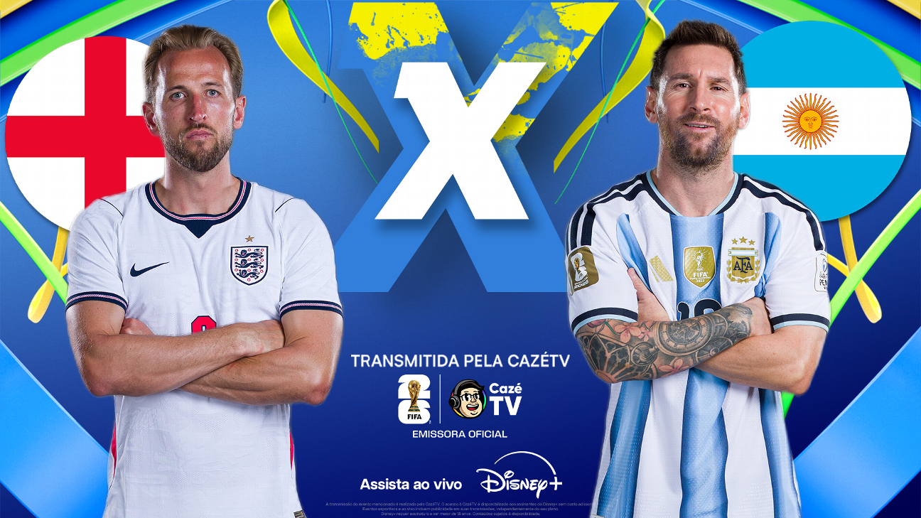 Inglaterra e Argentina: Acompanhe o Confronto em Tempo Real