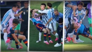 Conflito Após a Vitória: O Tenso Fim da Final Espanha x Argentina