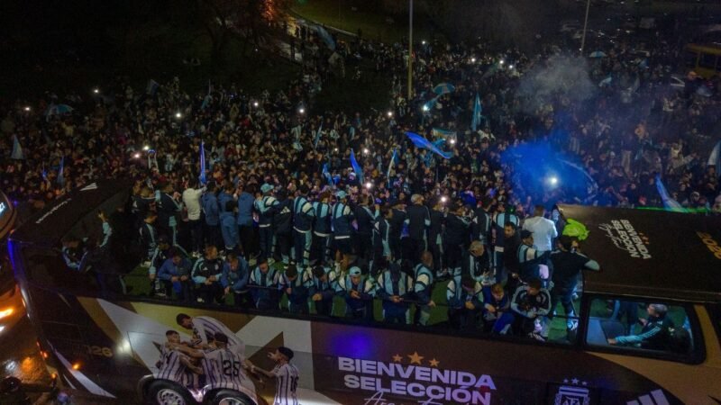 Recepção Esplêndida: Argentinos São Recebidos com Tapete Vermelho