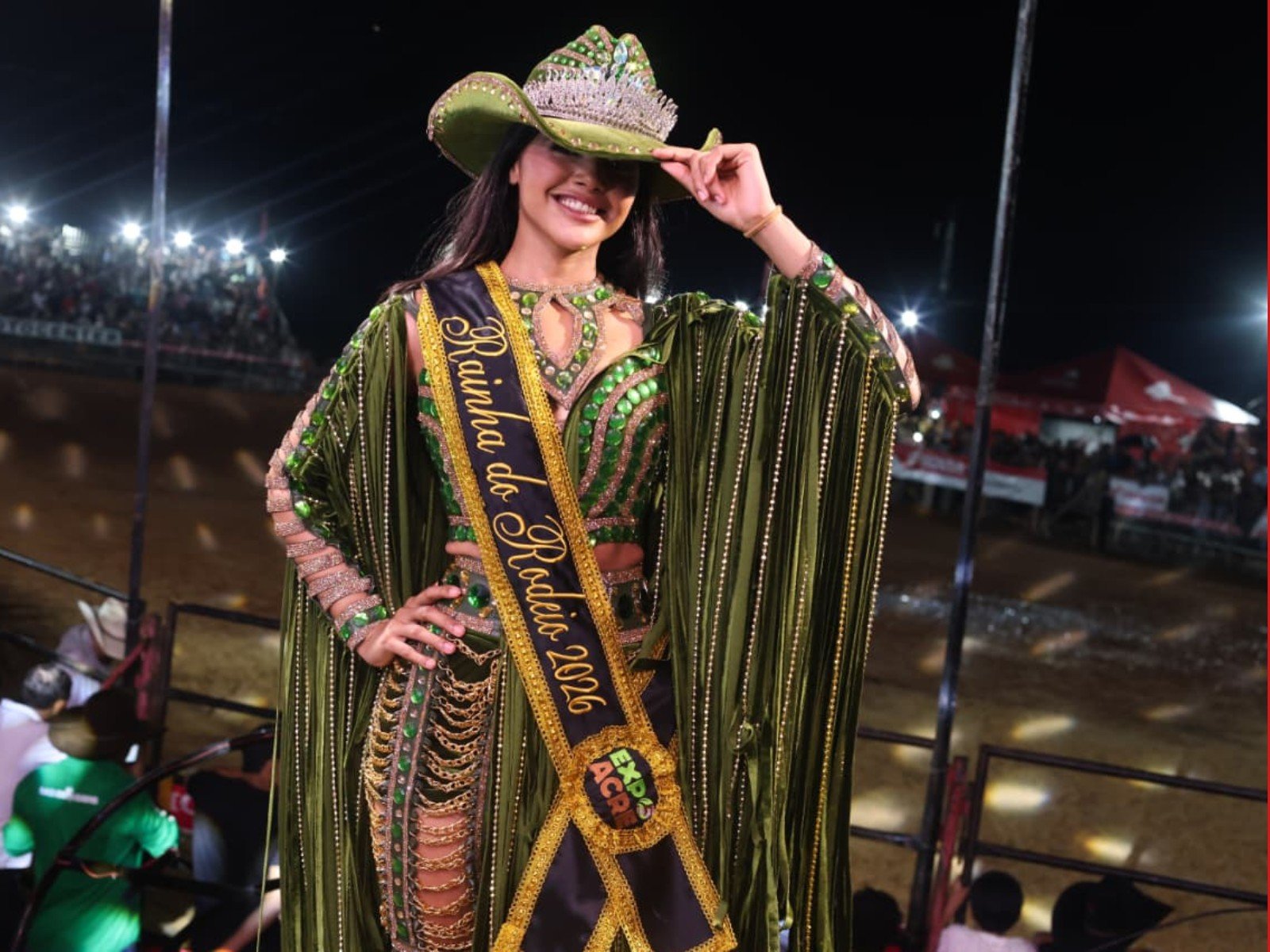 Ex-Miss Acre Mundo é a Nova Rainha do Rodeio na Expoacre Juruá 2026