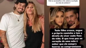 Poliana Rocha defende liberdade de Zé Felipe após flagra em festa