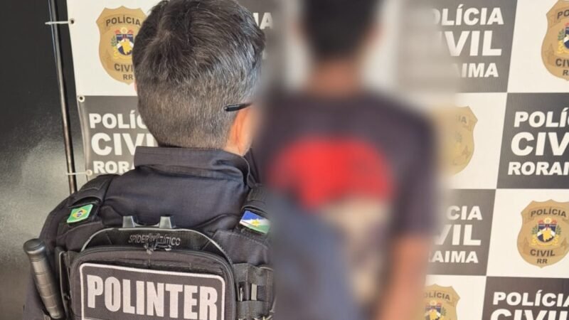 Operação da Polícia Civil resulta na prisão de jovem condenado por tráfico de drogas em Boa Vista