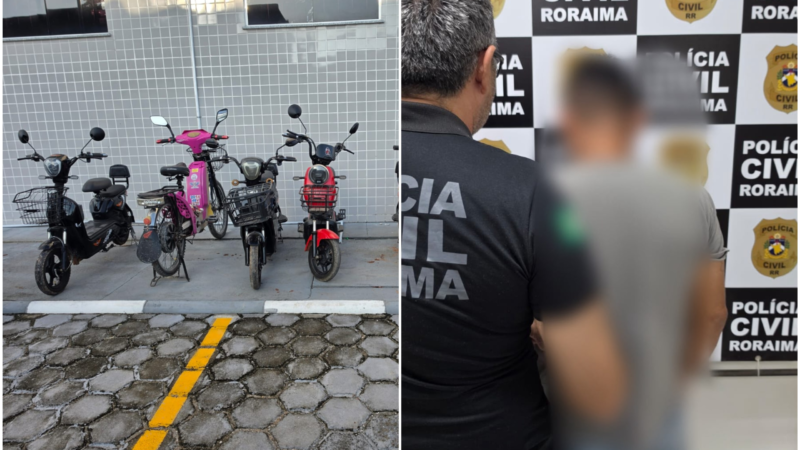 Investigação Revela Esquema de Desmanche de Bicicletas Elétricas em Boa Vista