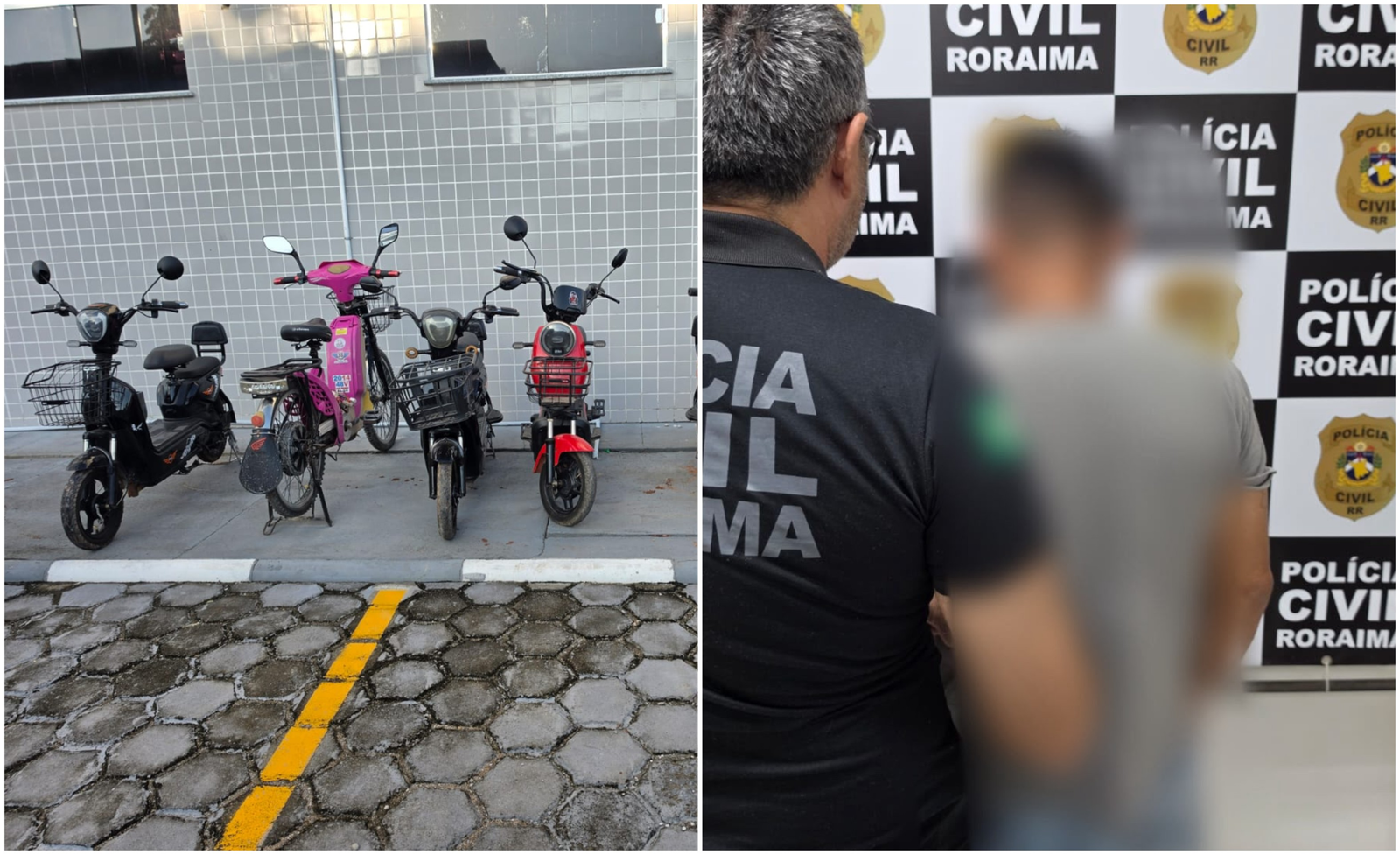 Investigação Revela Esquema de Desmanche de Bicicletas Elétricas em Boa Vista
