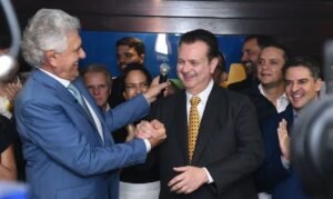 Ronaldo Caiado e Gilberto Kassab formam chapa presidencial do PSD em convenção paulista