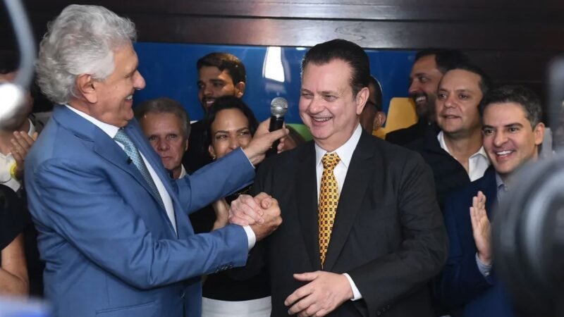 Ronaldo Caiado e Gilberto Kassab formam chapa presidencial do PSD em convenção paulista