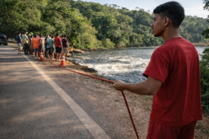 Sobrevivente relata desespero após queda de micro-ônibus no rio Curuá-una