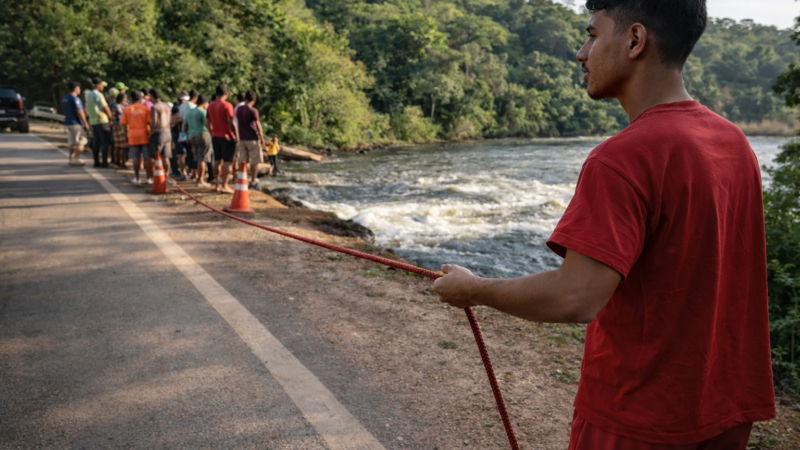 Tragédia no Rio Curuá-Una: Corpo de Adolescente é Encontrado Após Acidente de Micro-ônibus