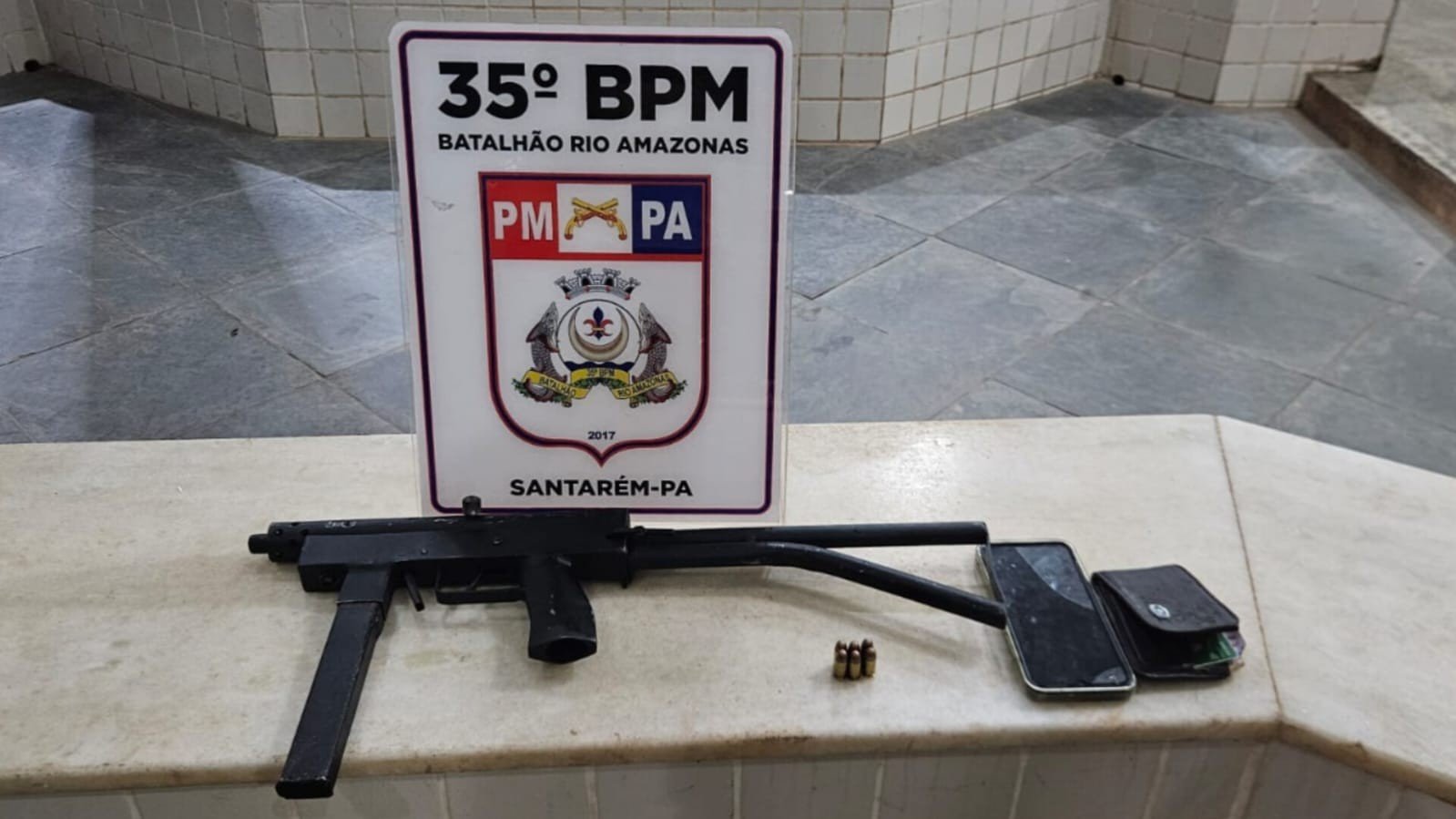 Homem é Autuado por Ameaça e Porte de Arma de Fogo em Santarém, Pará