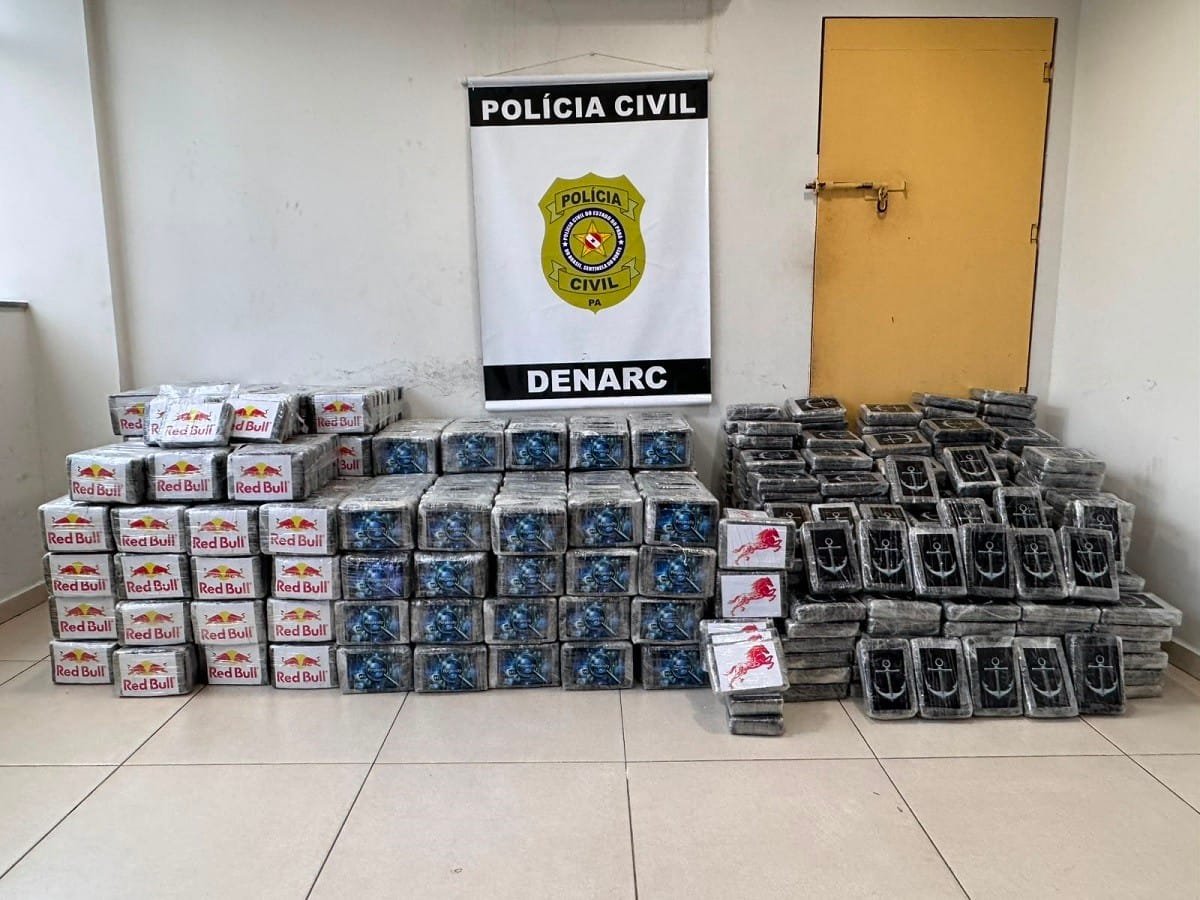 Polícia Civil do Pará Apreende 1,3 Tonelada de Cocaína em Operação na Zona Rural