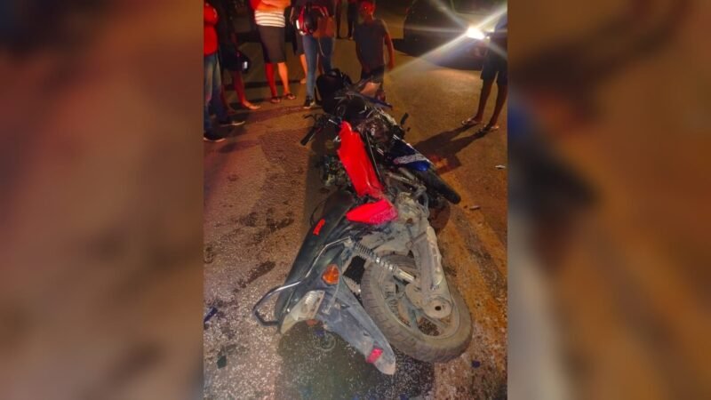 Colisão entre Motocicletas Deixa Dois Feridos em Santarém