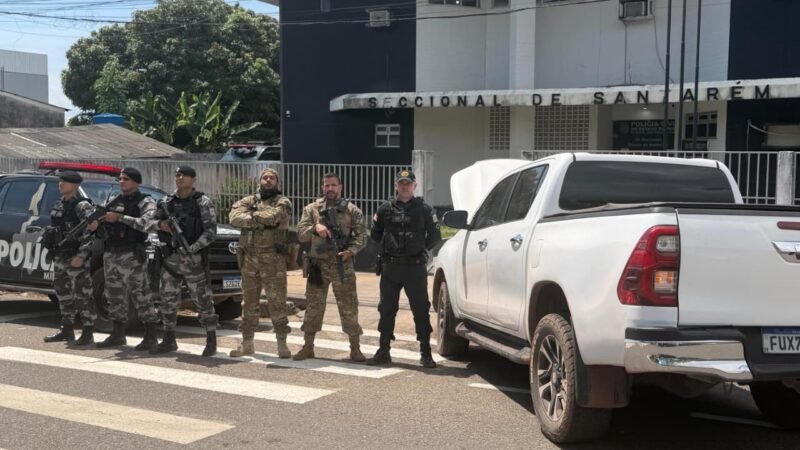 Polícias se Unem em Operação Contra Fraudes Veiculares em Santarém, Pará
