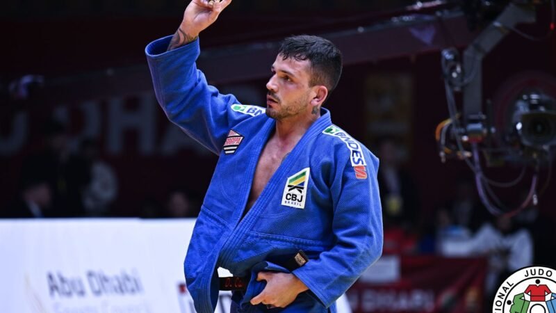 Daniel Cargnin conquista ouro no Grand Slam de Judô em Lausanne