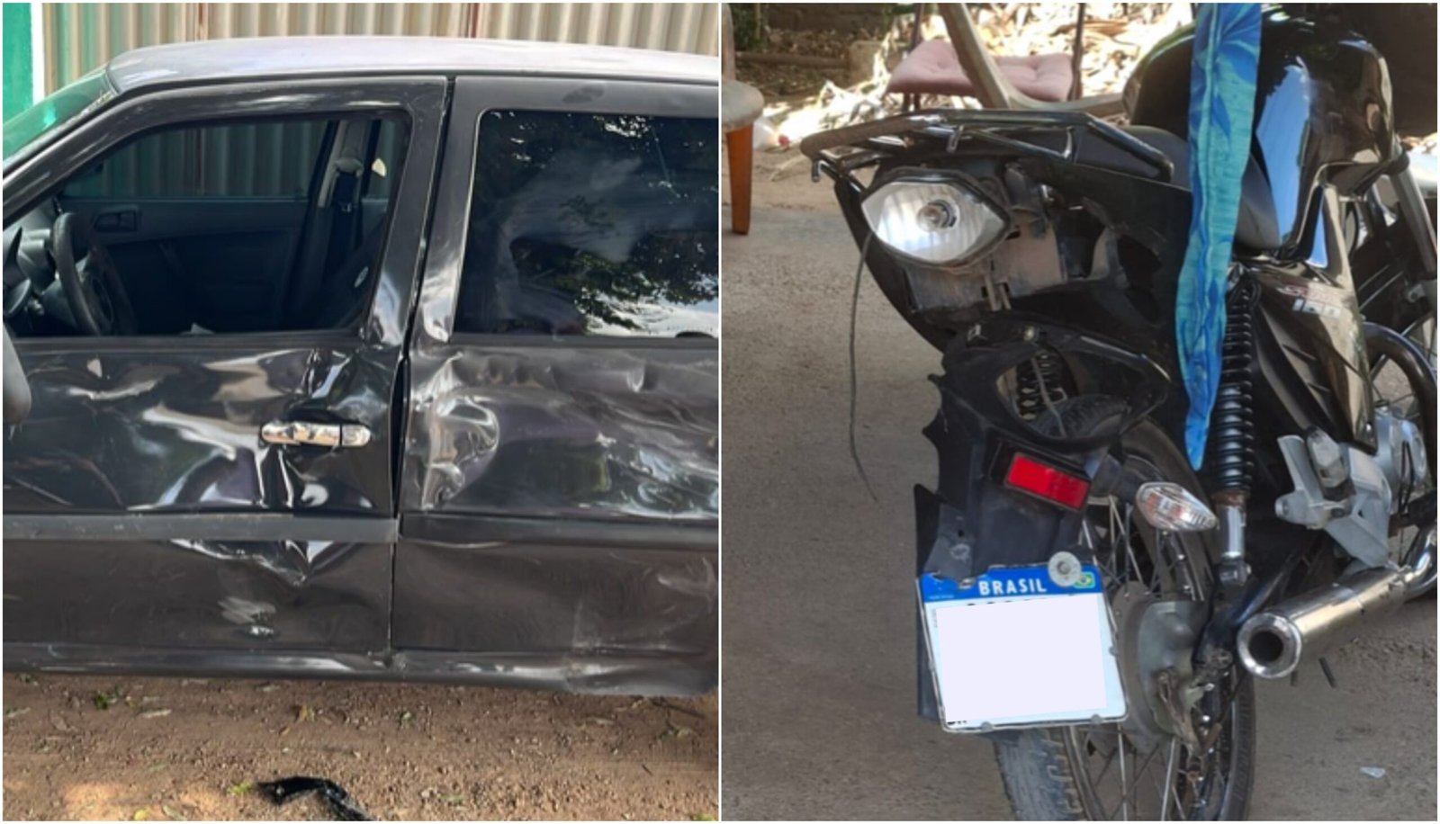 Acidente na Avenida Carlos Pereira de Melo: Motorista e Motociclista Colidem em Boa Vista