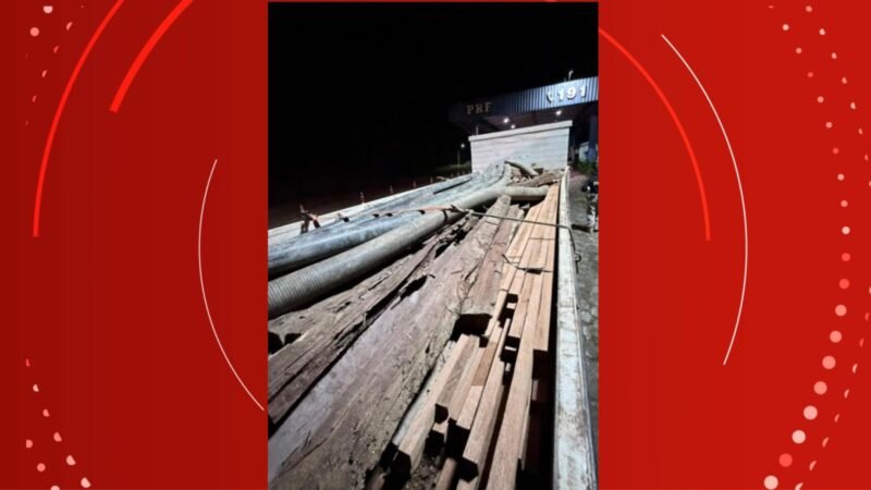 PRF Intercepta Transporte Ilegal de Madeira em Oiapoque, Amapá