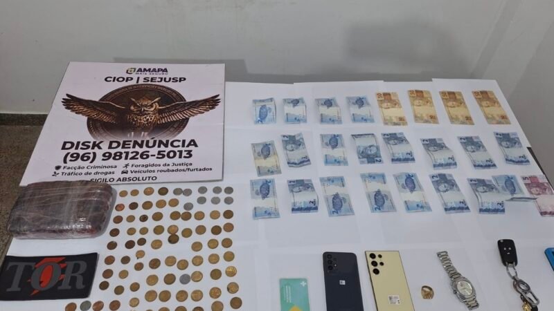 Polícia Prende Dois Suspeitos de Tráfico em Santana com Droga Apreendida