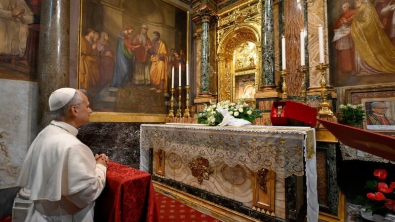 Leão XIV Celebra Missa no Santuário da Mãe do Bom Conselho em Genazzano