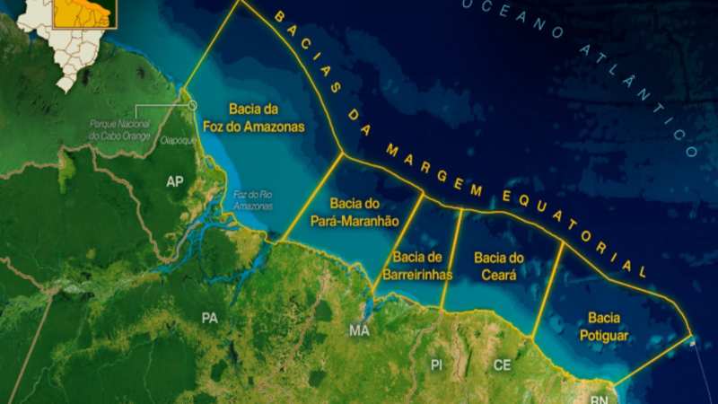 Petrobras Planeja Investimento de US$ 2,5 Bilhões em Poços na Margem Equatorial até 2030