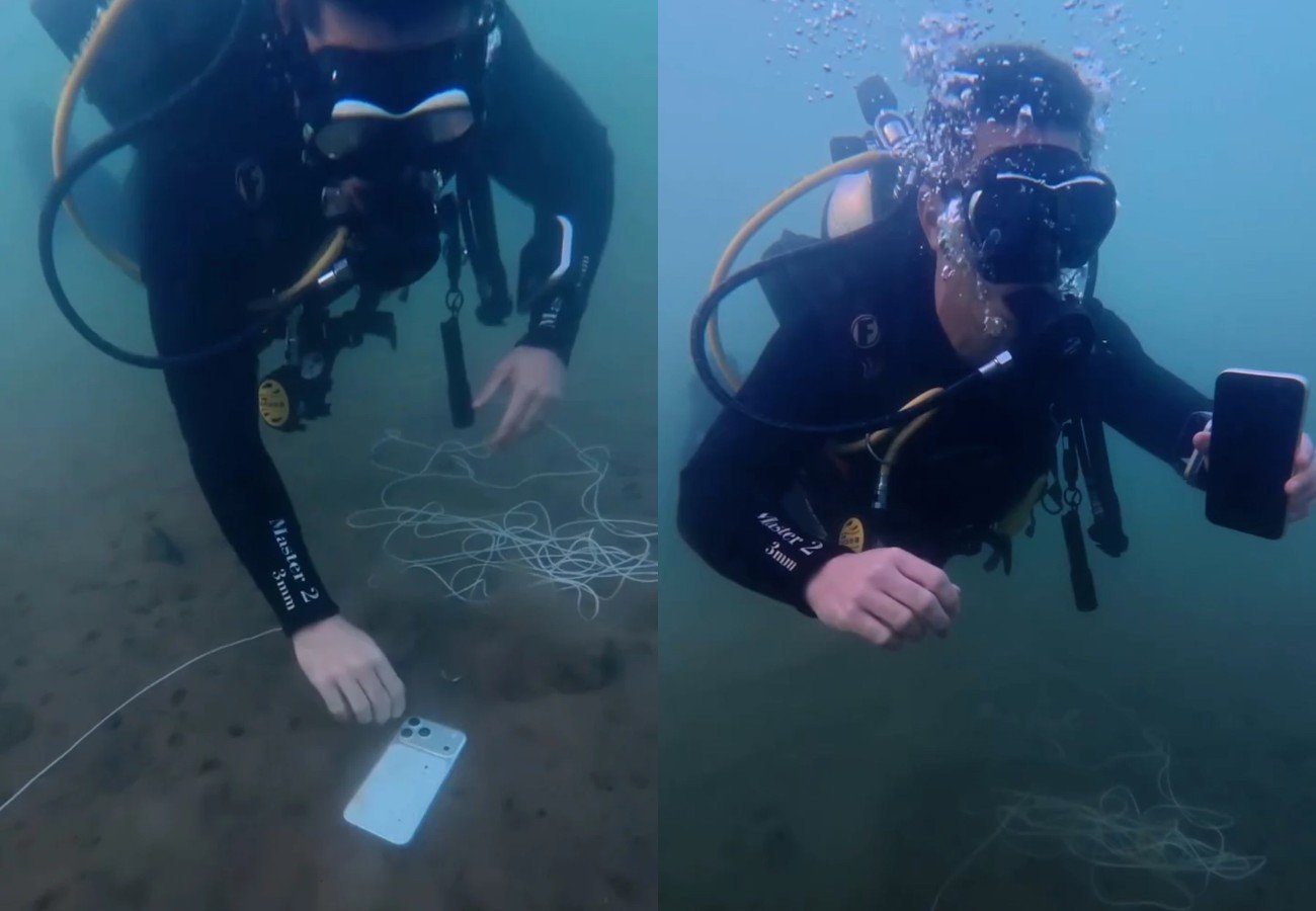 Mergulhadores Realizam Resgate de Celular em Lago de Palmas Após 24 Horas Submerso