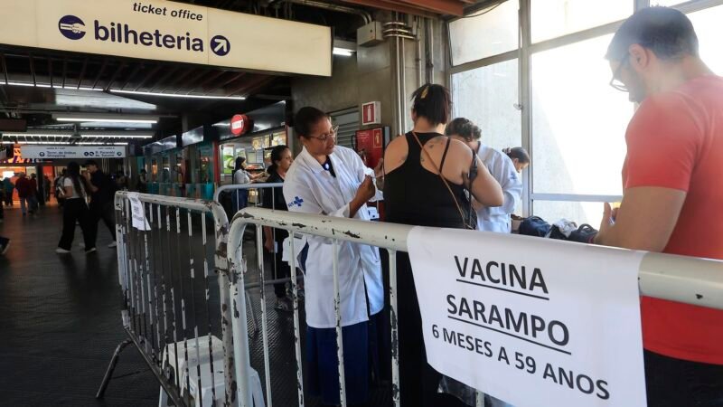 Ministério da Saúde Intensifica Campanha de Vacinação Contra o Sarampo