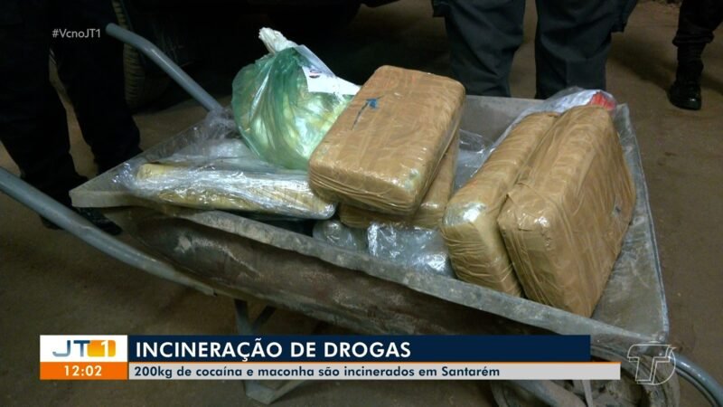 Polícia Civil do Pará Destrói Mais de 200 kg de Drogas em Ação no Oeste do Estado