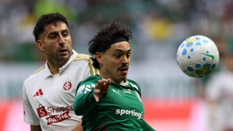 Palmeiras Empata com o Inter e Permite Aproximação do Flamengo no Campeonato Brasileiro