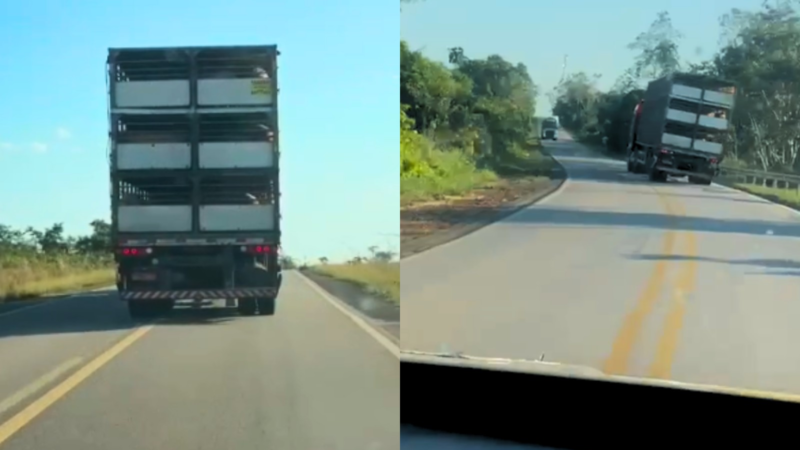 Caminhoneiro é Detido por Dirigir Embriagado em Zigue-Zague no Acre